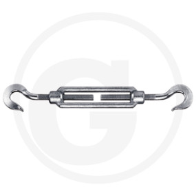 Spannschloss Haken-Haken 06Mm Verzinkt Granit 46040 633